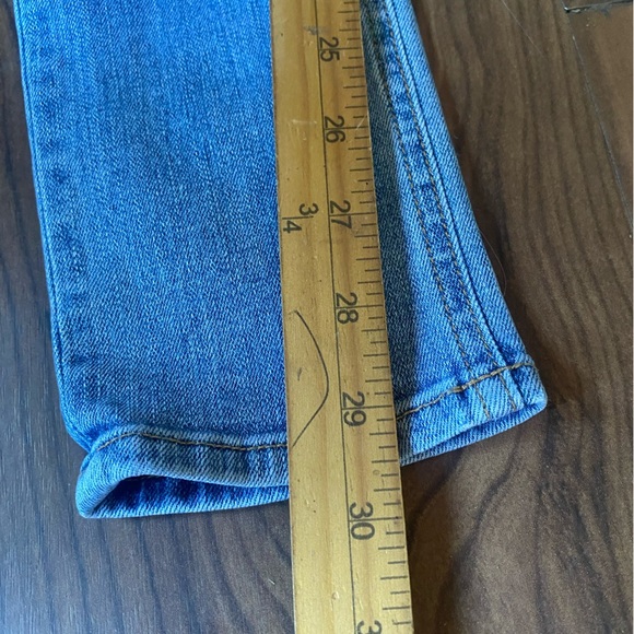 Rag And Bone Blue Denim Jeans Size 24 Skinny Distressed Low Rise Casual Quality - Picture 6 of 13